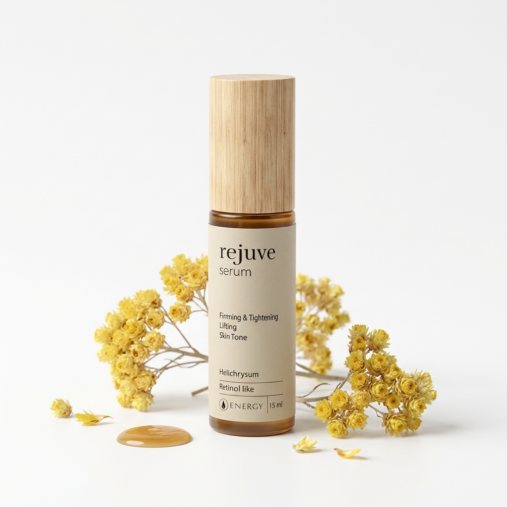 Rejuve serum – pleťové sérum se smilem italským a kyselinou hyaluronovou